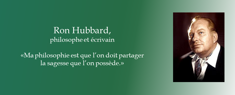 Ron Hubbard, écrivain et philosophe